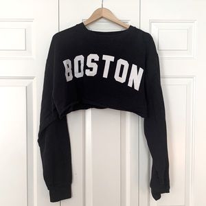 “Boston” women’s cropped long sleeve